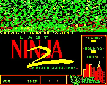 Last Ninja 2, The (19xx)(Superior) screen shot title